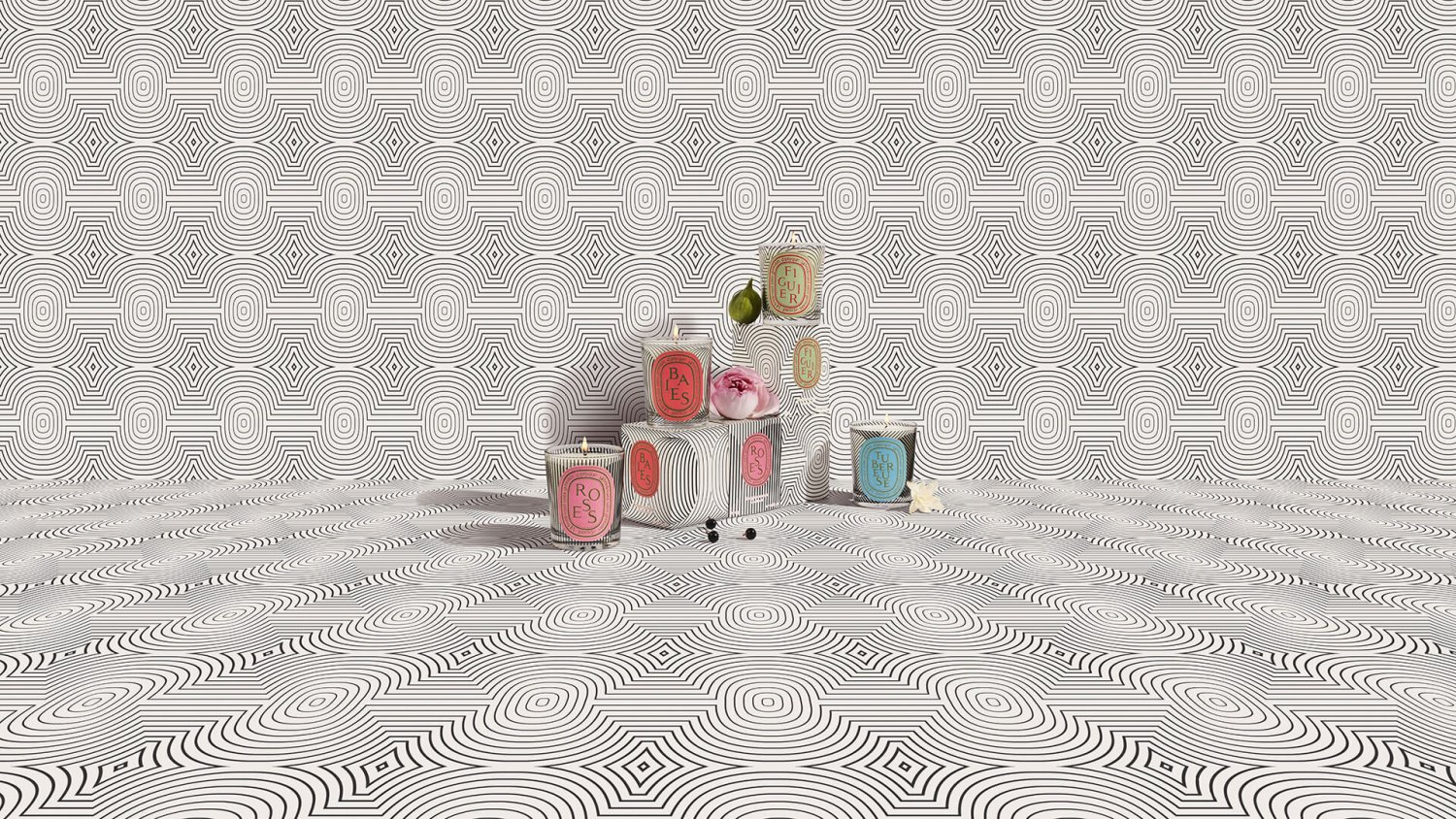 Diptyque candle collection x Yorgo Tloupas-5