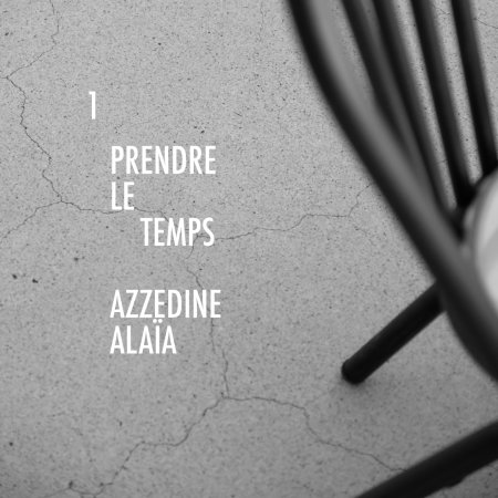 Prendre le temps